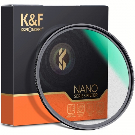 K&F Concept 72mm Black Mist Diffusion 1/2 Filter KF01.1680
